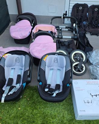 Passeggino modulare Bugaboo Donkey incluse navicel