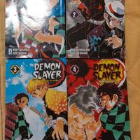 demon slayer volumi 1-4