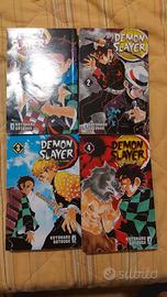 demon slayer volumi 1-4