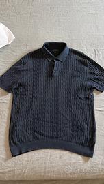 Navy Blue Polo Shirt - OVS - Size XL