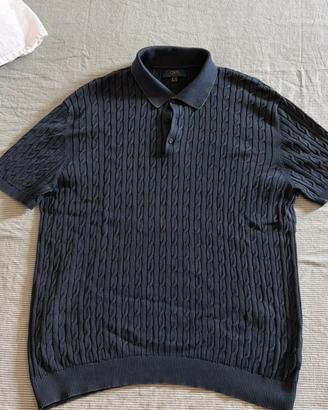 Navy Blue Polo Shirt - OVS - Size XL