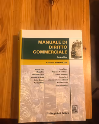 Manuale di diritto commerciale - Marco Cian