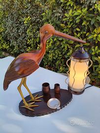 lampada airone stile Aldo tura 