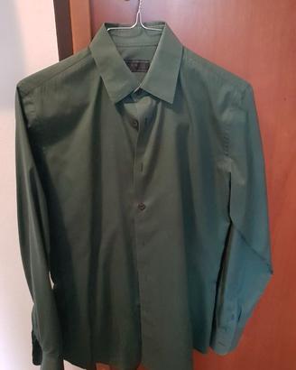 Camicia Prada verde ottanio tg. M uomo
