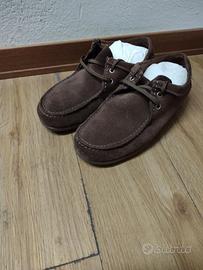 Scarpe uomo Stonefly bark pelle scamosciata