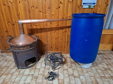 Alambicco - distillatore in rame