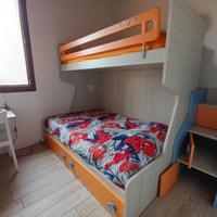 Cameretta letto soppalco piazza mezza Arredissima