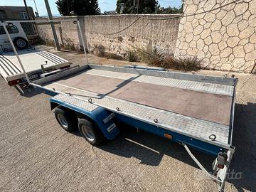 Carrello trasporto auto portata 2200 kg