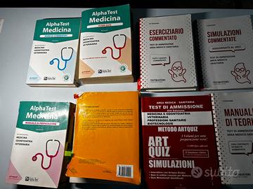 Libri test medicina,veterinaria e odontoiatria