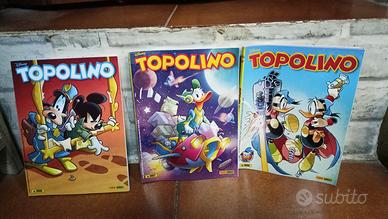 Lotto Fumetti Topolino da 3666 al 3668 Come Nuovo