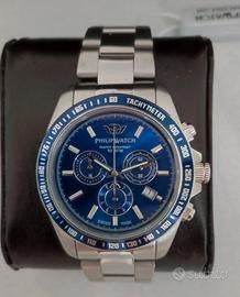 OROLOGIO PHILIP WATCH CARIBE CRONO COSTO 590€ NEW