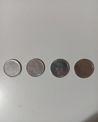 Lotto monete 100 lire vaticano e san marino