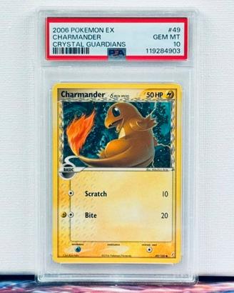2006 CHARMANDER PSA 10 - Crystal Guardians