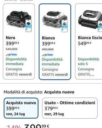 Robot piscina wibot non funzionante