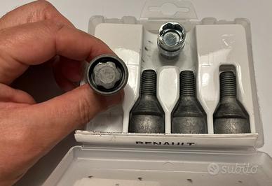 Bulloni antifurto cerchi Renault Captur