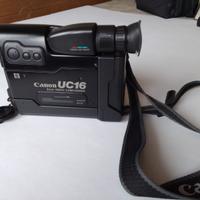 Videocamera CANON UC16 con cassette 8mm