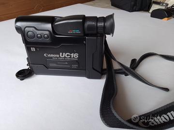 Videocamera CANON UC16 con cassette 8mm