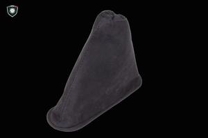 Cuffia freno a mano 595 Abarth alcantara filo nero