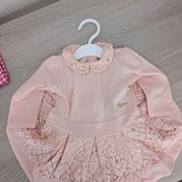 vestiti cerimonia bimba dai 3 ai 9 mesi