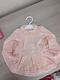 vestiti cerimonia bimba dai 3 ai 9 mesi