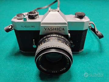 Yashica  + 50 F1.7 analogica a pellicola