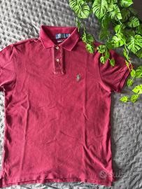 Polo Ralph Lauren Bordeaux - Taglia S - Slim fit