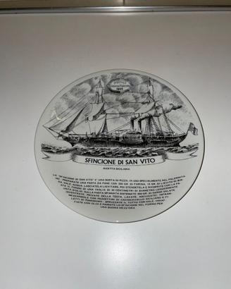 PIERO FORNASETTI - PIATTO SFINCIONE DI SAN VITO