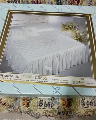 Copriletto matrimoniale LUSSY 270x300 pura seta