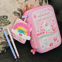 Portacolori Unicorno + 2 Penne Legami