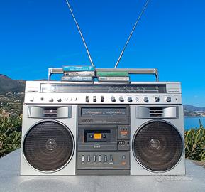 Vintage 1982 Boombox vu -meter Samsung ST-775 