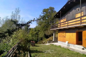 Baita per seconda casa in un bosco di 20.000mq