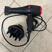 Asciugacapelli Necchi Potenza 2000W Nero
