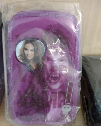Astuccio tre cerniere Chica Vampiro con colori