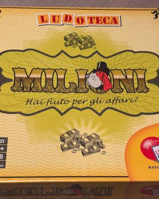 Gioco da tavolo ludoteca Milioni