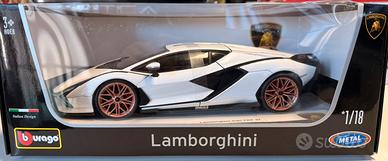 Lamborghini Sián FKP 37 1:18 Bburago Cerchi Rame