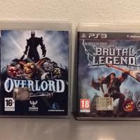 Brutal Legend - Overlord 2 PS3