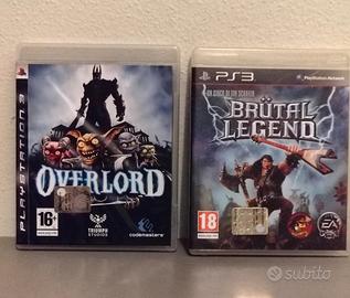 Brutal Legend - Overlord 2 PS3