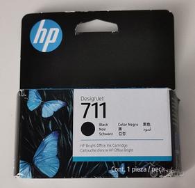 Cartuccia nuova inchiostro nero HP 711 38ml