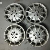 4 cerchi lega mercedes classe e 16 lt002454