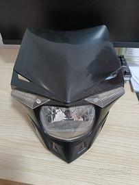Mascherina faro moto
