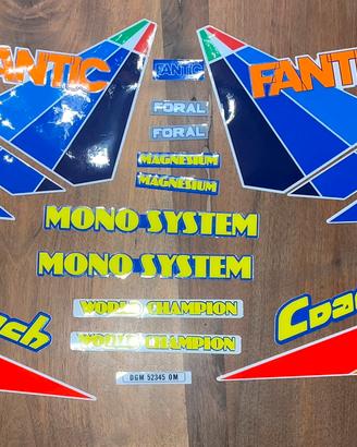 SERIE ADESIVA COMPLETA fantic trial serie 9