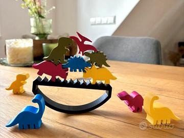🦖 GIOCO DI EQUILIBRIO CON DINOSAURI