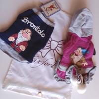 Cappottino e t-shirt Disney cani piccola taglia