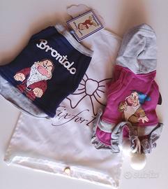 Cappottino e t-shirt Disney cani piccola taglia