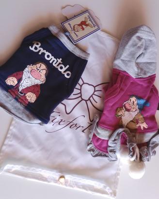 Cappottino e t-shirt Disney cani piccola taglia