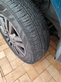 4 Cerchi originali Fiat Grande Punto 15” con gomme
