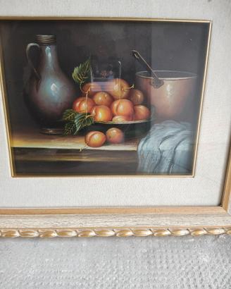 quadri olio su tela di S. Palumbo e V. Pezzella