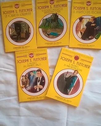 5 Romanzi gialli Joseph S. Fletcher vintage