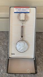 HALF DOLLAR KEY RING J.F. KENNEDY
