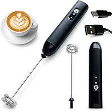 Mini Mixer e Montalatte Elettrico Zephir (Nero)